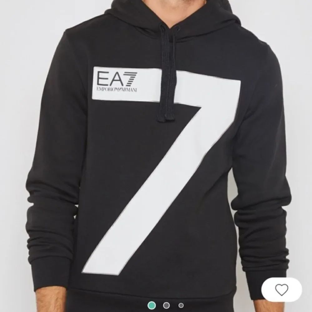 Emporio Armani Black and White Kids Hoodie